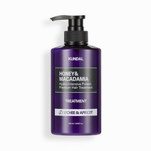 쿤달 허니 앤 마카다미아 헤어 트리트먼트 리치앤애프리콧향, 500ml, 5개
