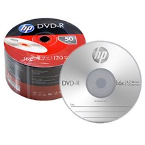 HP 정품 DVD-R 벌크형 랩핑 50장 4.7GB 16배속