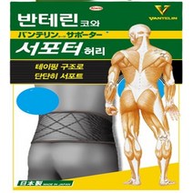 (리뉴얼) 그린팜 반테린 서포터 허리보호대