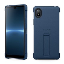 소니 순정 Xperia Ace III SO-53C SOG08 전용 케이스 커버 스탠드 탑재 IPX58 방수 스타일 커버 위즈 스탠드 Style Cover with Stand 블루 익스페리어 XQZ-CBCSLJPCX