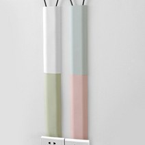 DM 1+1 케이블 몰딩 전선몰딩 컴퓨터 TV 인터넷 선정리 다용도 벽몰딩, 그린1+1