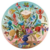 [이부] 꽃들과 곤충들 500피스 라운드 퍼즐, 상세 설명 참조, 상세 설명 참조