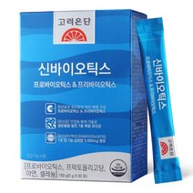 고려은단 신바이오틱스 프로바이오틱스 30포 X 3팩, 신바이오틱스 30포 3팩, 쇼핑백 X