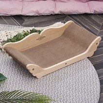 야오미 고양이 우드 엔젤소파 스크래쳐 하우스형