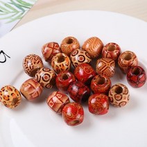 가정용탁구대 미니 접이식 탁구대 100 pcs 10mm 천연 라운드 우드 비즈는 보석, 보여진 바와 같이