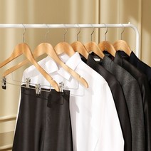 홈앤하우스 원목 바지걸이 20P, 단품 단품