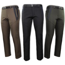 겨울 작업복바지 남자작업복하의 기모등산바지 슬림