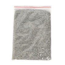 FCSHOP 운모 분말 금색 수지 안료 분말 비누 만들기 키트 DIY 비누/목욕 폭탄/에폭시 수지/손톱/양초를 위한 유기 운모, 100 그램, 힘, 실버 800Mesh