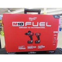Milwaukee 밀워키 2997-22 NEW M18 FUEL 2-공구 해머 드릴/임팩트 드라이버 콤보 키트 -