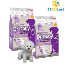 닥터도비 스킨앤코트 강아지 사료 2p, 피부/털개선, 5kg, 2개