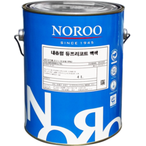 노루페인트 친환경 곰팡이 결로방지 수성페인트 듀프리코트 4L 무광, 백색, 4000ml, 1개