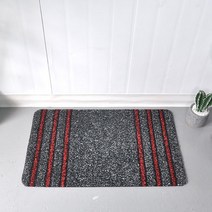 옷가게 그레이 스트라이프 발매트 48x78 출입구발판 식당매트 아파트용 현관바닥매트