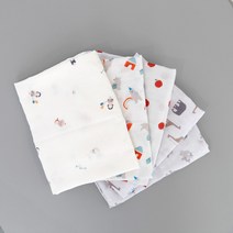 꿈두부 아기이불 자체제작원단 디자인 거즈블랭킷, 미쎄스깡_L사이즈
