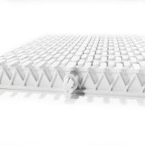 야외 수영장 트렌치커버 배수로 배수구 고급 2 인터페이스 pvc 미끄럼 방지 창살, 25cm