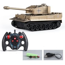 전기 RC 탱크 전투 24G 무선 제어 자동차 탱크의 세계 회전 포탑 시뮬레이션 사운드 장난감 소년 어린이 선물, F