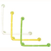 요양원 화장실 미끄럼방지 안전바 손잡이 핸들바 경로당 샤워실 수영장 봉, 노랑