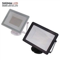 시그마 LED 사각 투광등 105W 150W 시그마LED IP65, 105W(백색바디)