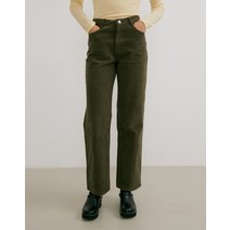 21FW 카키 워싱 면 데님팬츠 HSPA1DH75K2