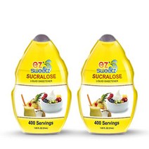 EZ-Sweetz 수크랄로스 리퀴드 스위트너 31mL 2개 Sucralose Liquid Sweetener
