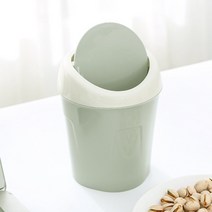 청소용품전문점 라이프 미니휴지통 green 스윙형쓰레기통, 1개