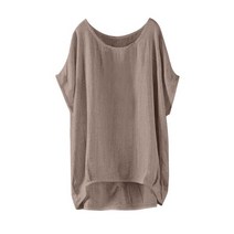 풍기인견블라우스 아사면 썰스데이아일랜드 시어서커 자켓형 아사 아일렛 허리밴딩 womens blouse bat short sleeve cotton linen casual thin