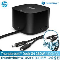 HP코리아 썬더볼트 280W G4 독/ 콤보 케이블 (4J0G4AA)