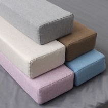 침대 틈새 막이 매트리스 틈 채우기 침대사각쿠션, 브라운 (200cm)