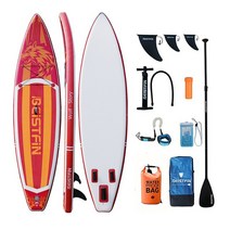 BEIST 11396 quot 350CM 스탠드업 패들보드 SUP보드 서핑보드 수상스포츠 서핑 섭보드 Sup board Paddle, [01] 빨간