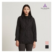 올리비아로렌 여성용 힙 기장 스탠다드 점퍼 VVCCLWF8111