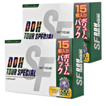 던롭 DDH 소프트필링 III 골프공 2피스 15p, 화이트, 5개