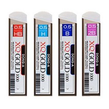 동아 XQ골드 1000 샤프심 0.5mm, 2B