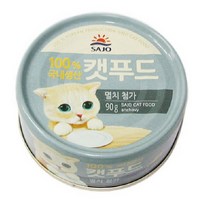 사조 캣푸드 로하이 멸치 90g 24개 고양이캔, 없음, 상세설명 참조