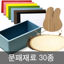 문패만들기/DIY/나무문패/원목문패/통나무/도어사인, 박스E2레드