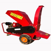 나무파쇄기 잔가지 파쇄기 목재 나무가지 821971, 7.5마력 4륜 3단 커터