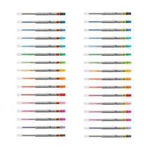 유니볼 style fit 리필심 0.28mm 0.38mm 16가지색상 스타일핏/스타일피트/스타일핏트, Brown black