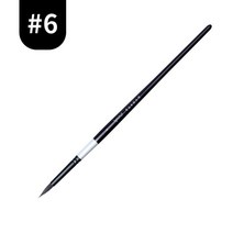 서예붓 동양화 붓걸이 벼루 세필 글씨연습 EVAL-페인트 아트 브러쉬 수채화 브러시 1 개 다람쥐 머리 뾰족, 03 6