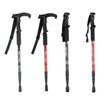 빅게이트 프로 3단 등산스틱, 블랙, 곡선1p