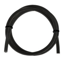 차량냉각장치부품 범용 1m 실리콘 진공 튜브 냉각수 호스 인터쿨러 파이프 ID 4mm 3mm, 4mm black