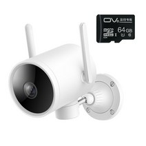가정용cctv 스마트폰cctv -3 스마트 카메라 비디오 감시 2 야외 와이파이 보안 야간 투시경 인체 감지 사, 03 1296P Camera 64G_04 영국 플러그