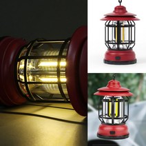 LED 캠핑 랜턴(레드) 랜턴후레쉬 캠핑용등 렌텐