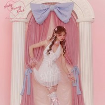 하이틴 홀터넥 원피스 러블리 힙 레이스 드레스 바캉스 룩