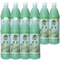 청솔 멜론 음료베이스 835ml / 과일원액, 10개
