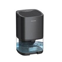 제습기10리터 16리터 20리터 xiaomi 휴대용 1000ml 물 탱크 dehumidifier for home 욕실 지하 deshumidificador 휴대용, 검은색, 우리 플러그