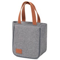 에코팩토리 포터블 보냉백 보냉가방 쿨러백 보냉 보온가방 도시락가방 8종, 6. 토트백(M)