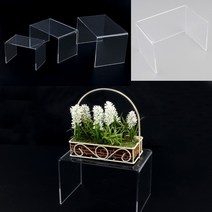 제품진열대 진열대 진열받침대 직사각 아크릴 전시대, 중 170x110x110