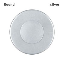 ABS 벽 와이어 홀 커버 벤트 장식 보호 덕트 스냅온 패널 캡 예비 드릴 플러깅 하드웨어, [15] silver