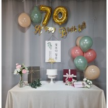 셀프칠순상, 화병추가