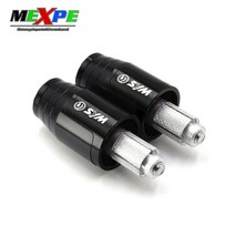 SYM 스쿠터 sym cruisym 150 180 300 joymax z300 drgbl 150 알루미늄 합금 핸들 밸런스 터미널 충격 방지 플러그, Black, One Size