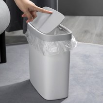 블루 핑크 그린 그레이 - 미니멀라이프 쓰레기 휴지 통 종량제봉투 20리터 아파트 카페, P 코랄핑크