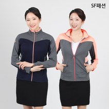 스판 여성 트레이닝복 상의 스포츠웨어